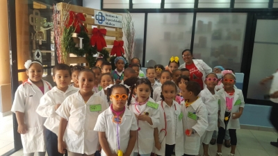 El IEM recibe la visita de los ni&ntilde;os de la Escuela La Milagrosa